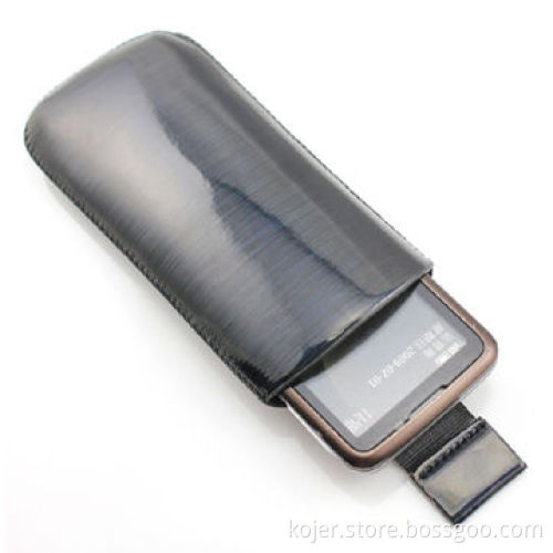Leather Mobile Phone Case for Nokia, Made of PU Leather, with Retractable Pull-tab on Back